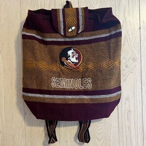 FSU Seminoles Woven Backpack